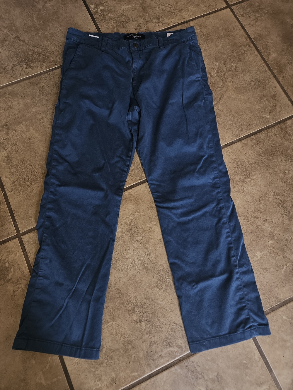 Mavi Blue Cotton Chino Pants 33x30